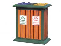 A-1003分类垃圾桶|钢木垃圾桶|小区钢木垃圾桶
