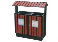 A-1047分类垃圾桶|钢木垃圾桶|小区钢木垃圾桶
