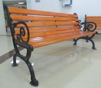 铸铁防腐实木公园椅户外休闲椅背靠椅长椅lc-025