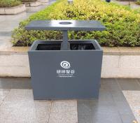 研祥智谷钢板垃圾桶案例